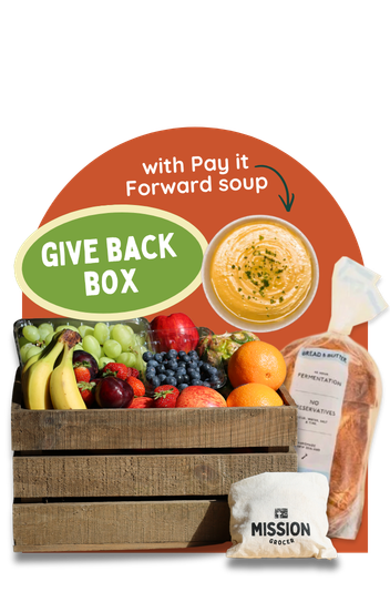 Fruit, Bread, and Give Back Box Subscription